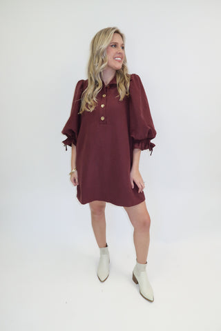 Dinner Plans Henley Dress - The Pink Tulip Clothing