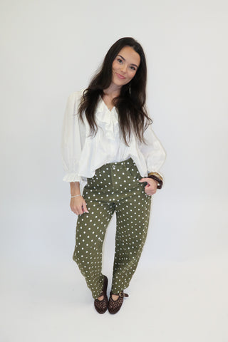 All The Right Details Ruffle Top - The Pink Tulip Clothing