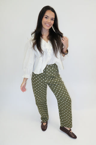 All The Right Details Ruffle Top - The Pink Tulip Clothing