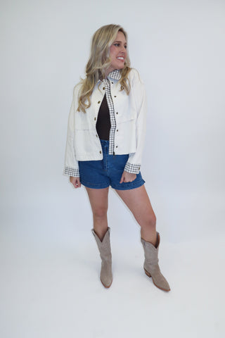 Weekend In The Country Barn Jacket - The Pink Tulip Clothing