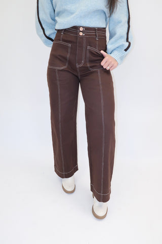 On My List Front Seam Pants