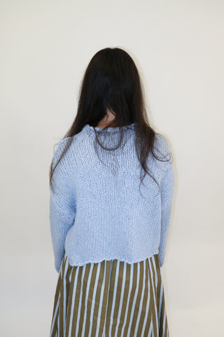 Cloud Nine Open Knit Sweater - The Pink Tulip Clothing