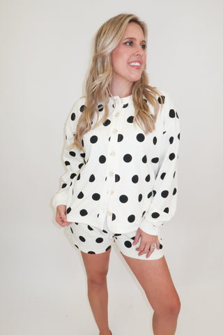 Around the Clock Polka Dot Set - The Pink Tulip Clothing