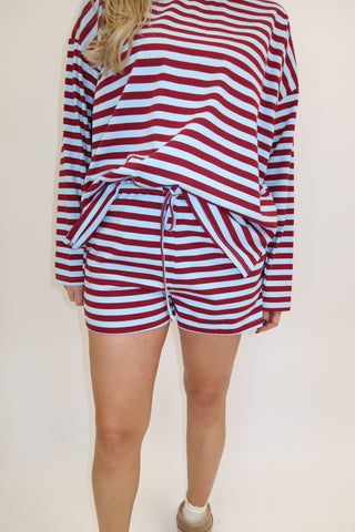 Stay In Style Stripe Lounge Set