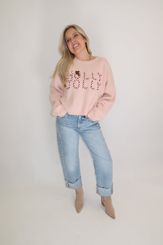 Holly Days Ribbed Sweater