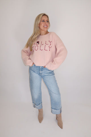Holly Days Ribbed Sweater