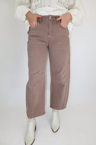 The Shape Of Things Barrel Jeans - The Pink Tulip Clothing