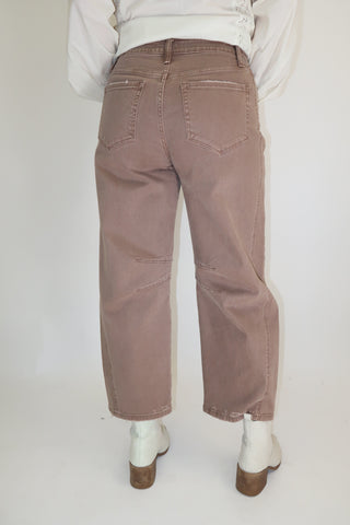 The Shape Of Things Barrel Jeans - The Pink Tulip Clothing