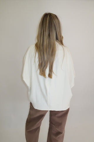 Easy To Impress Button Front Top - The Pink Tulip Clothing