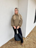 Cable Knit Chunky Sweater