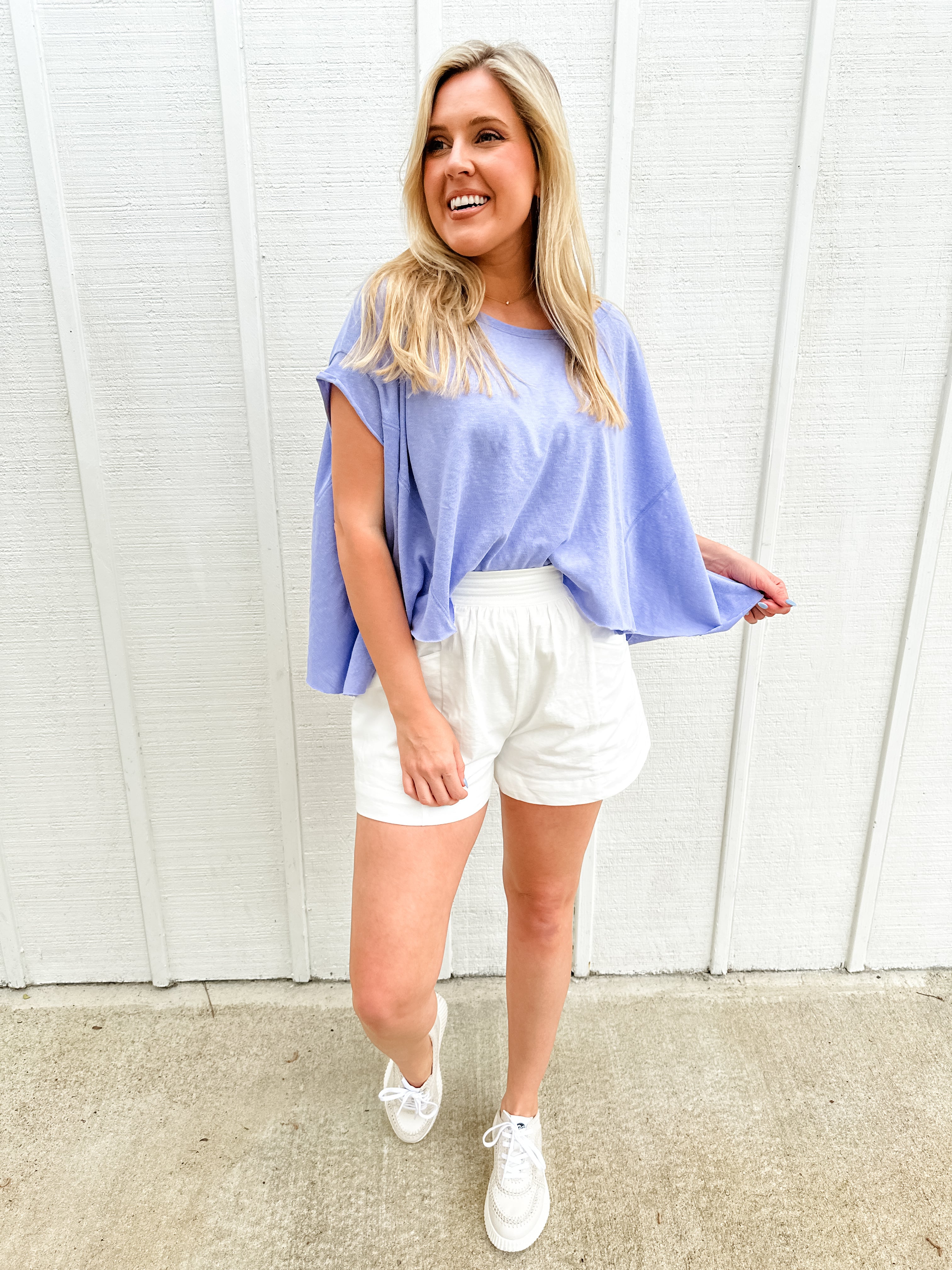 Cropped Floaty Tee