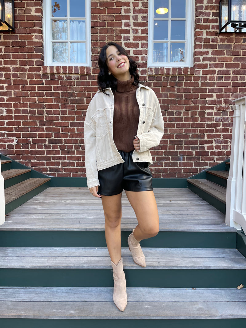 Washed Denim Jacket