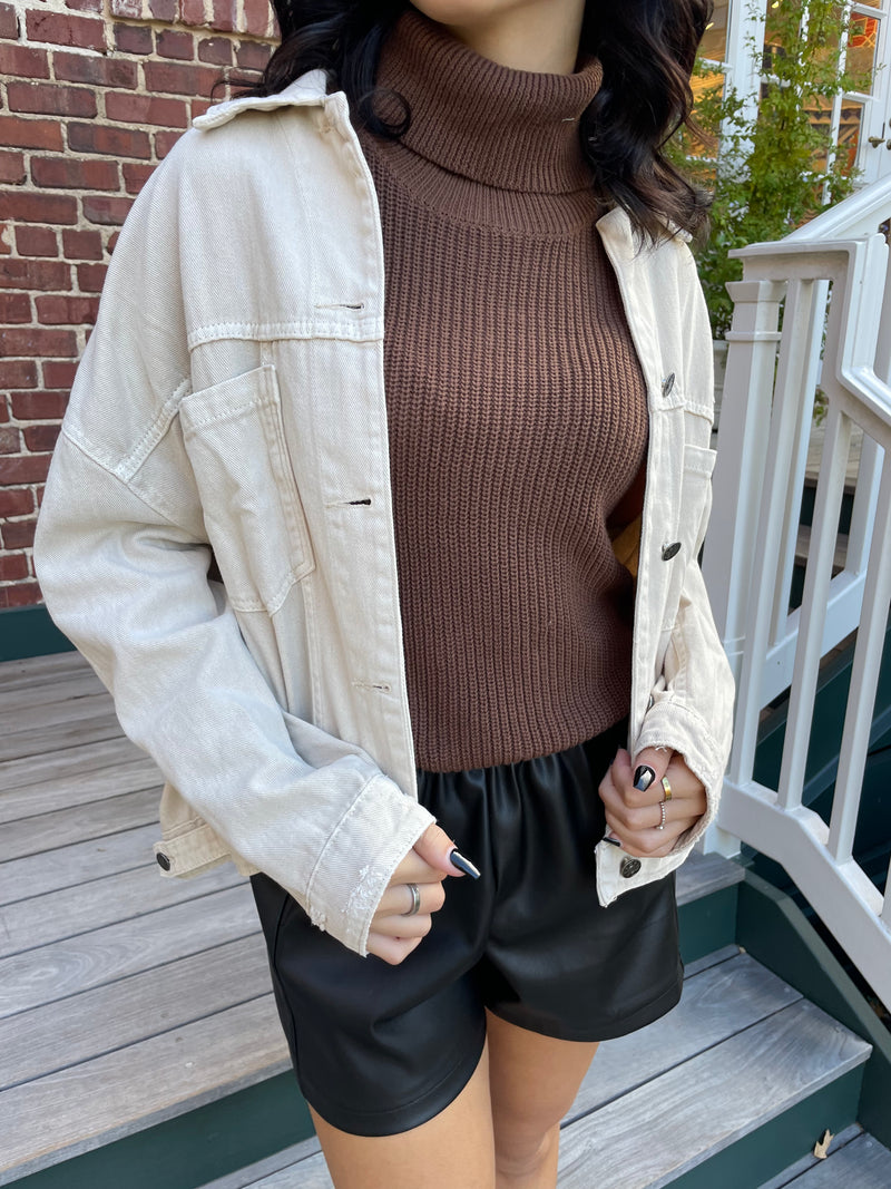 Washed Denim Jacket