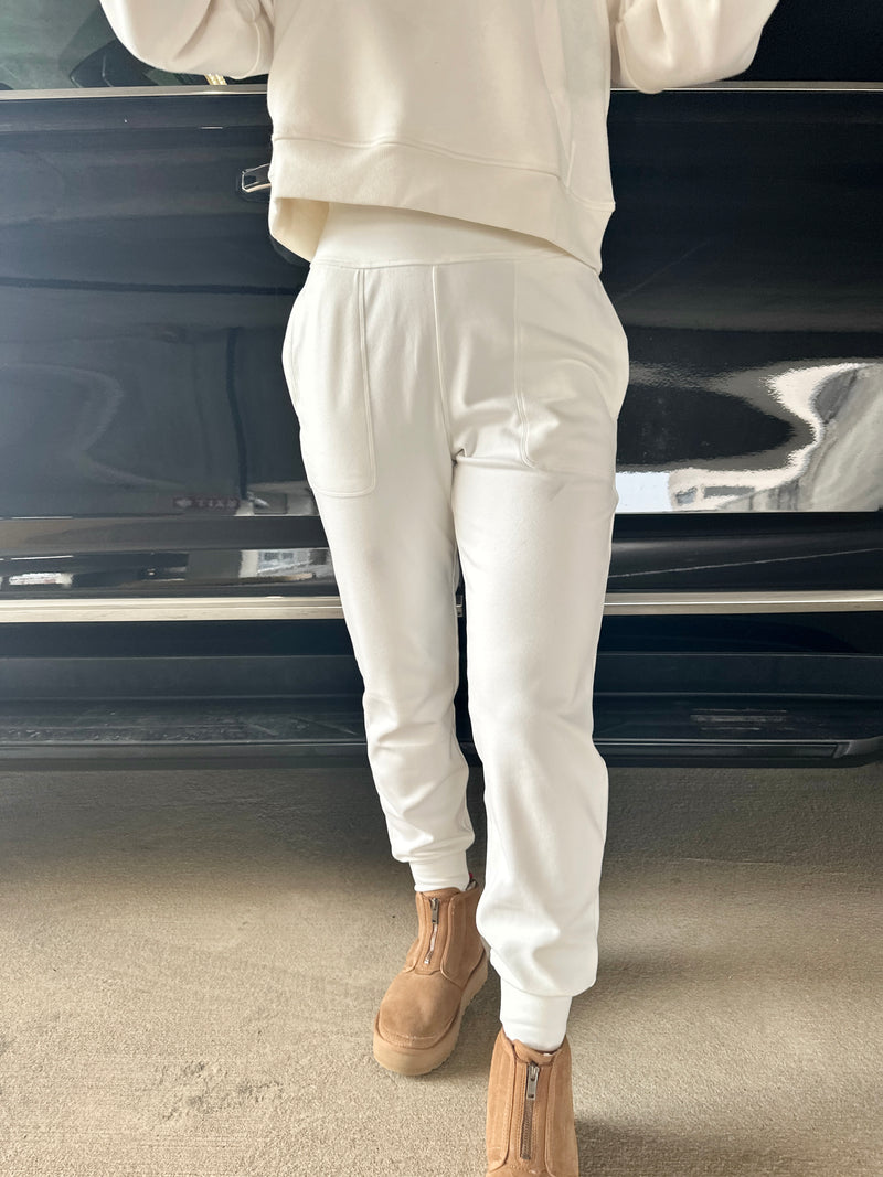 Brushed Wide Band Jogger
