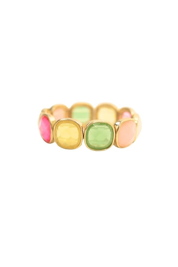 Opal Stone Stretch Bracelet