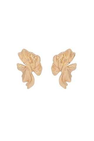 The Art Of Gold Statement Earrings - The Pink Tulip Clothing