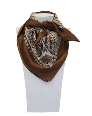 Natural Charm Paisley Neck Scarf