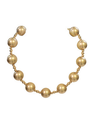NECK 20MM GOLD BALLS