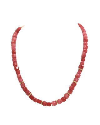 NECK CUBE MARBLE STONES RD - The Pink Tulip Clothing