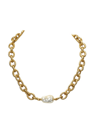 NECK PRL CHUNKY CHAIN - The Pink Tulip Clothing