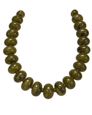 NECK MEDIUM BEADS DKGROLV - The Pink Tulip Clothing
