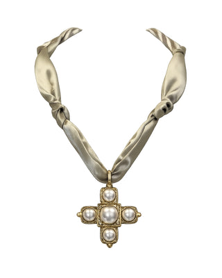 NECK CROSS PEND SCARF