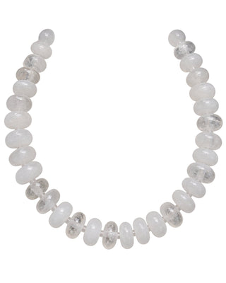 White Chunky Beaded Necklace - The Pink Tulip Clothing