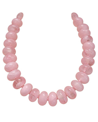 Light Pink Chunky Beaded Necklace - The Pink Tulip Clothing