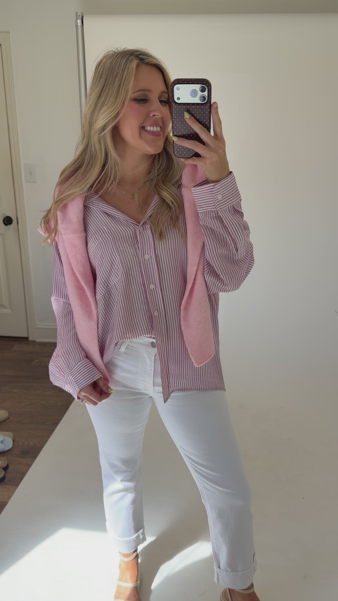 Lilac Lane Button Down