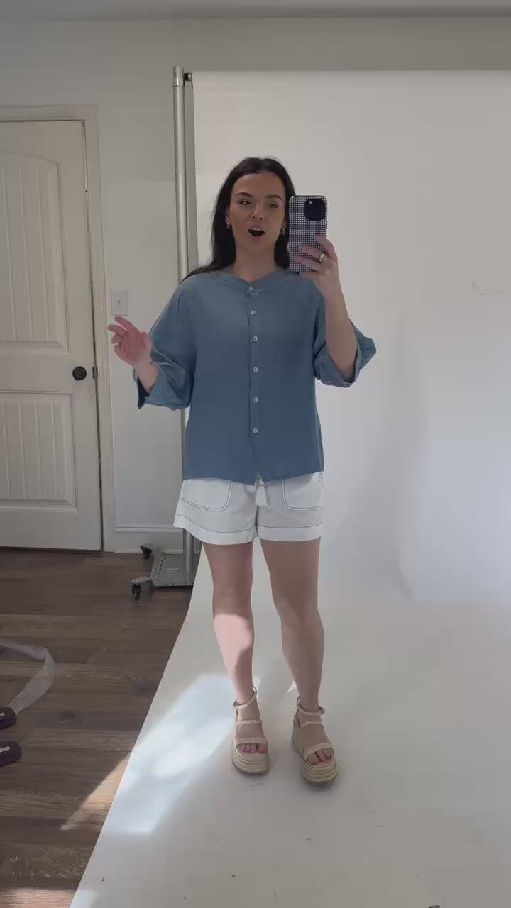 Warm Air Only Linen Top