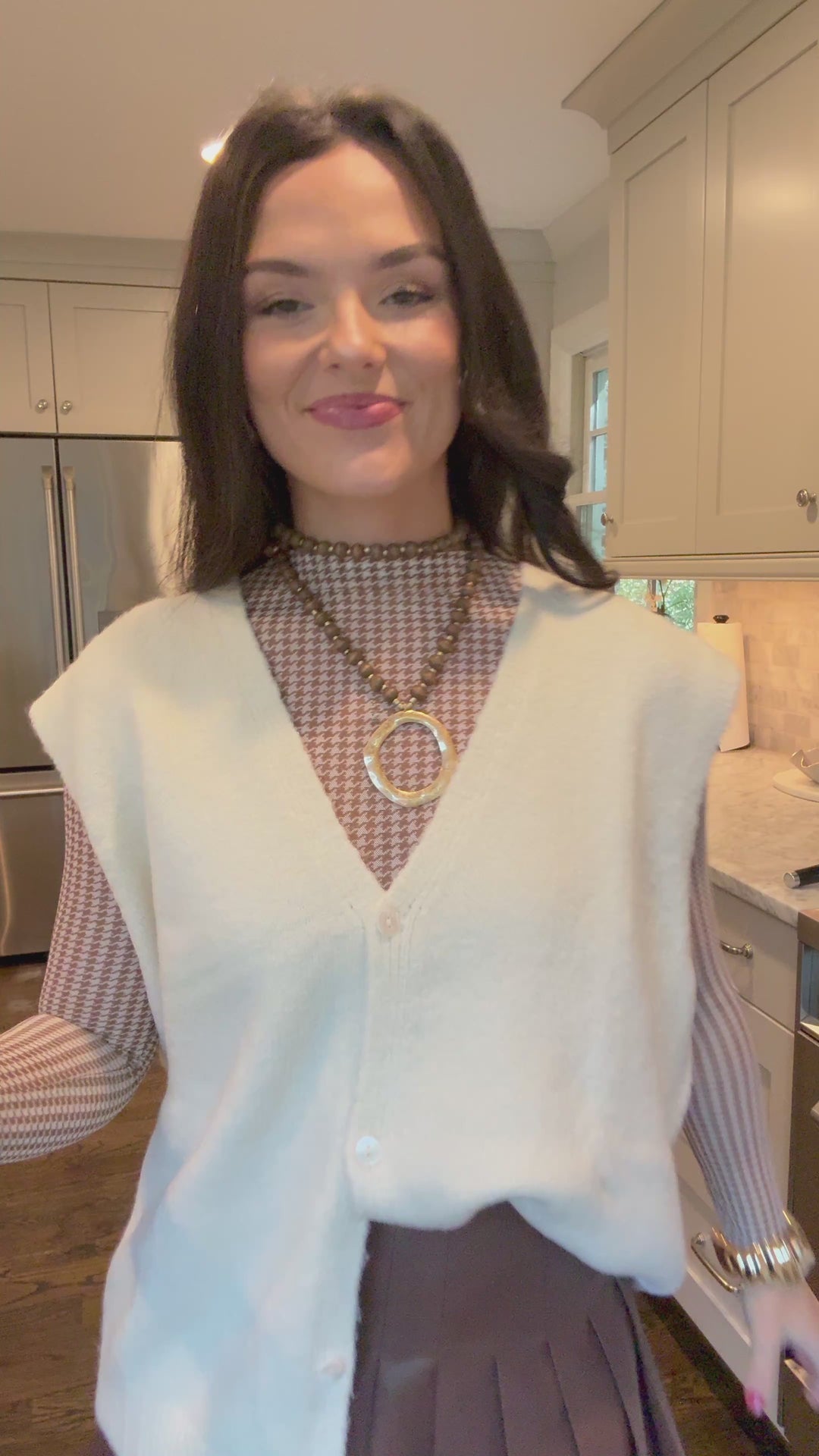 Table Talk Sweater Vest