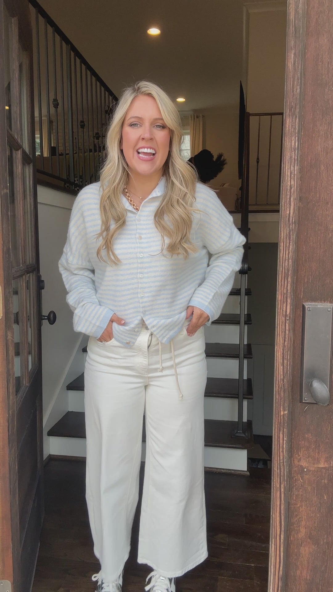 The Cozy Contrast Cardigan