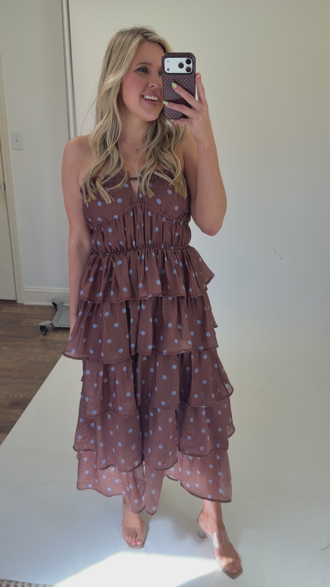 Pretty Polka Party Dress